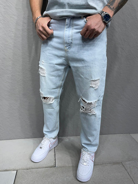 Jean 2Υ Premium 0203LightBlue Ανοιχτό Μπλέ Loose fit