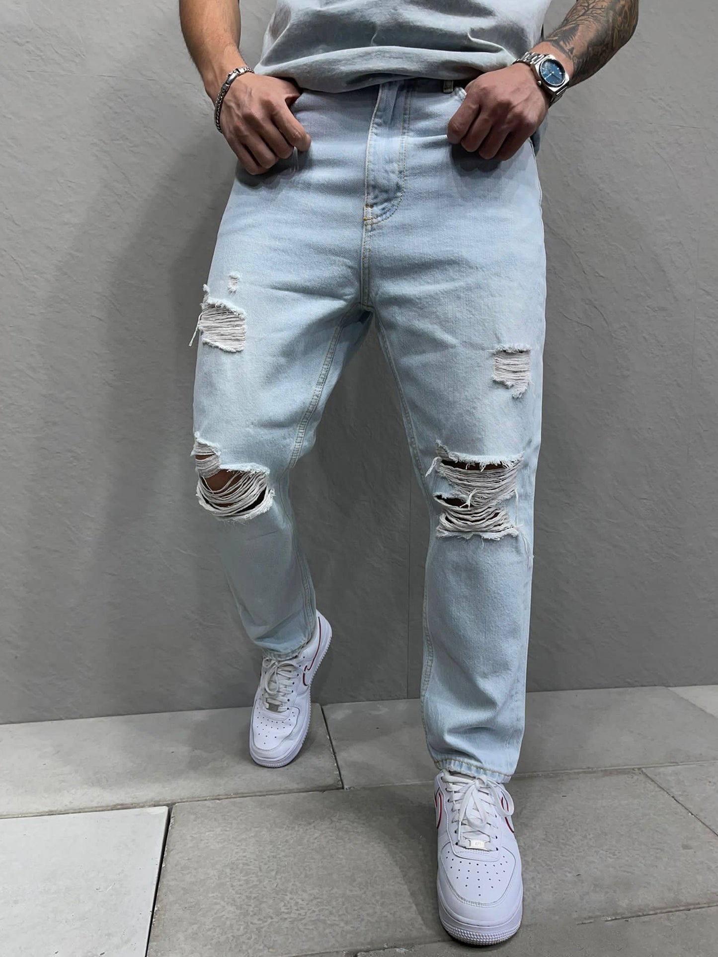 Jean 2Υ Premium 0203LightBlue Ανοιχτό Μπλέ Loose fit