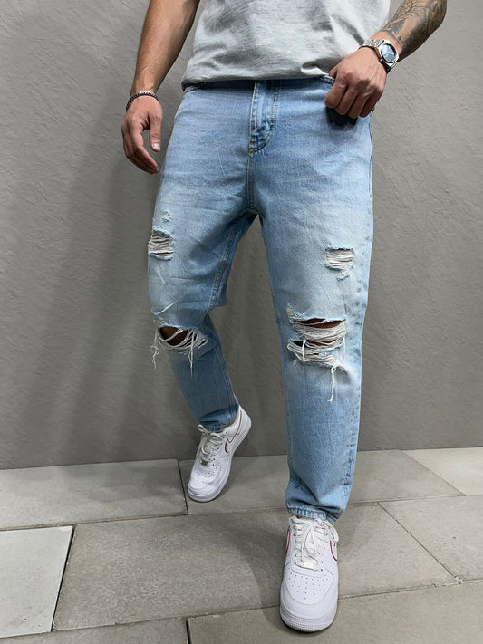 Jean 2Υ Premium 0203LightBlue Ανοιχτό Μπλέ Loose fit