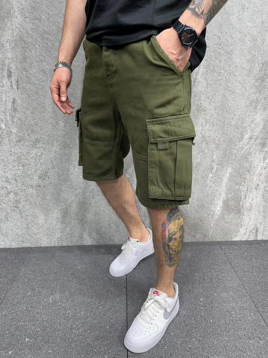 Βερμούδα Cargo 2Υ Premium 8054 Χακί