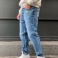 Jean Black Island 15442 Μπλε Loose fit