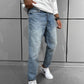 Jean Black Island 15828 Ανοιχτό Μπλε Loose fit
