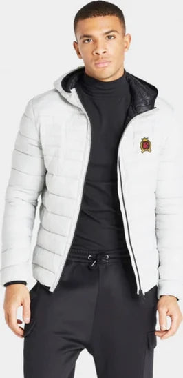 SikSilk Grey Packable Bubble Jacket - grey SS-23711