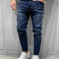 Jean Βlack Island 6446 Μπλέ Slim fit