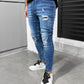 Jean Βlack Island 6552 Μπλέ Skinny fit