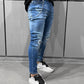 Jean Βlack Island 6552 Μπλέ Skinny fit