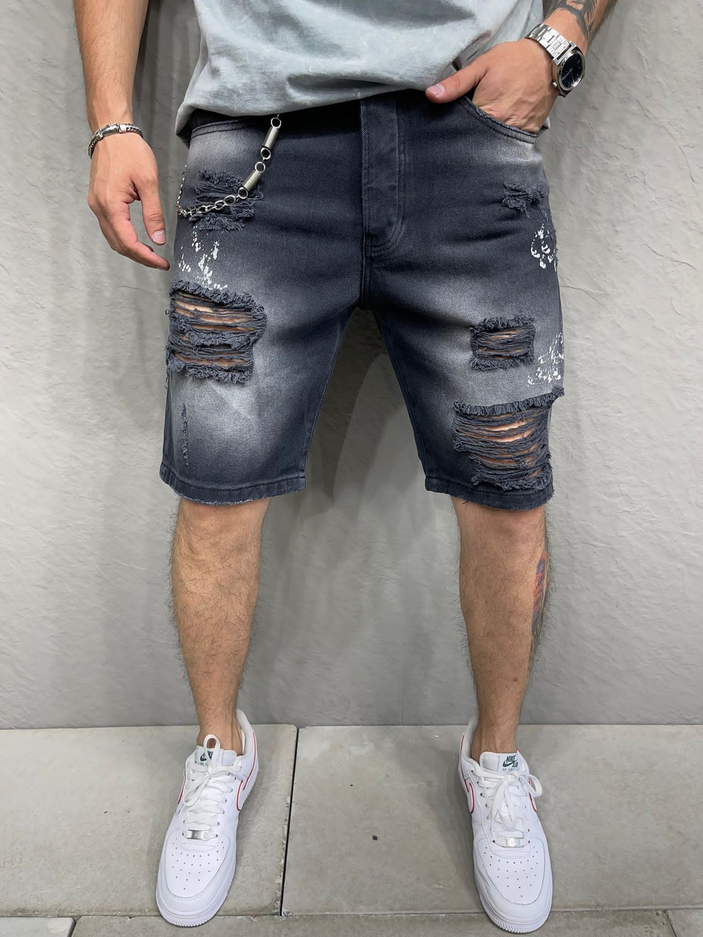 Βερμούδα Jean Denim 2Y Premium 7233 Μαύρο