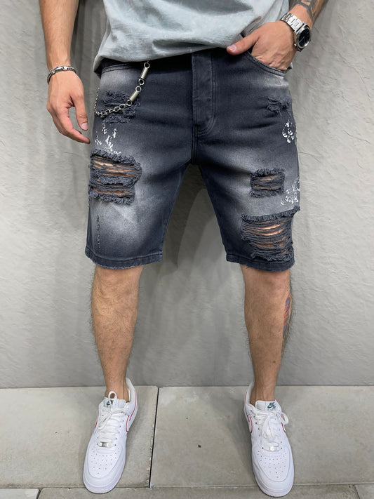 Βερμούδα Jean Denim 2Y Premium 7233 Μαύρο