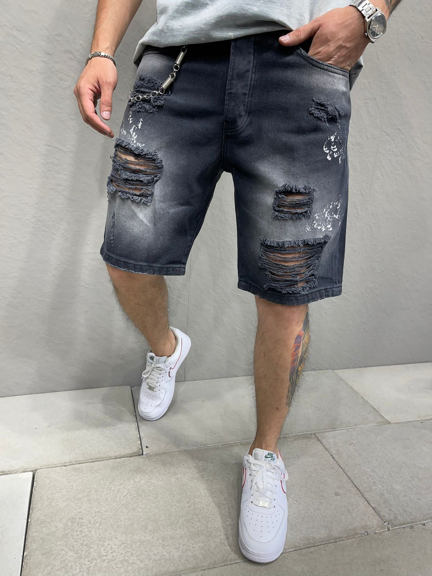 Βερμούδα Jean Denim 2Y Premium 7233 Μαύρο
