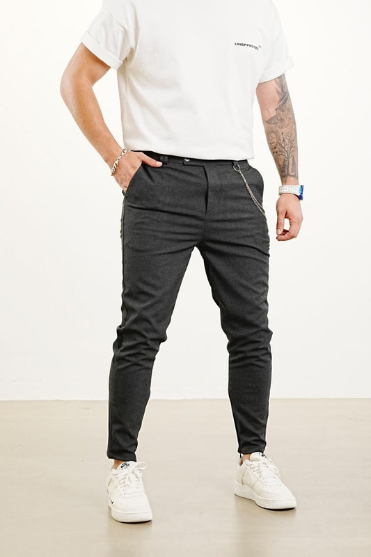 Chino 2Y Premium P1044 Ανθρακή skinny fit