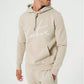 The Couture Club Essentials Slim Fit Hoodie - SS22MC59 ΒEIGE