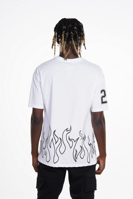 Tshirt Xzeno 1138 λευκό