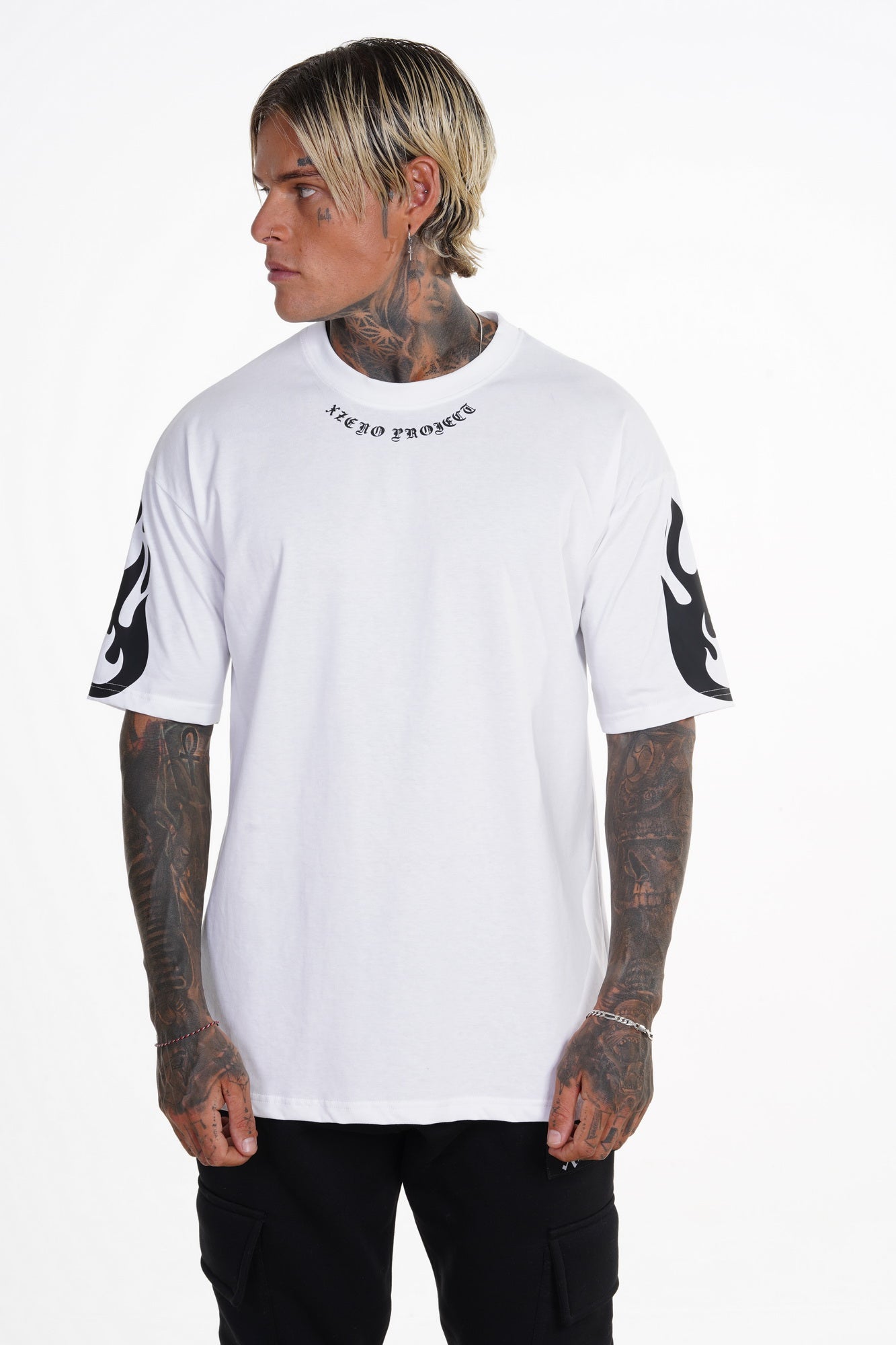 Tshirt Xzeno 1137 λευκό