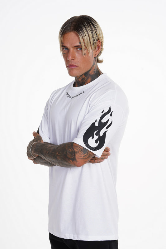 Tshirt Xzeno 1137 λευκό