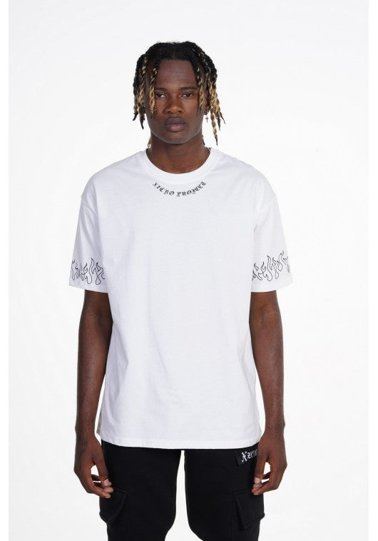 Tshirt Xzeno 1130W Λευκό