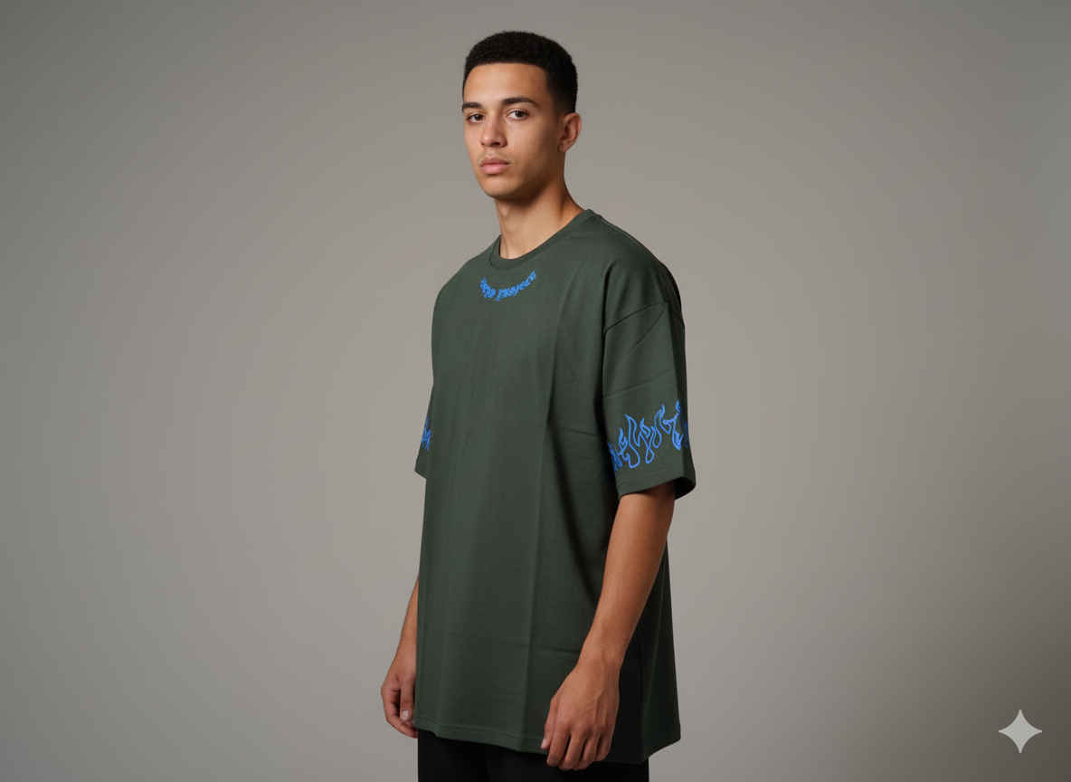 Tshirt Xzeno 1130KH Χακί