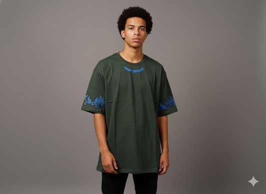 Tshirt Xzeno 1130KH Χακί