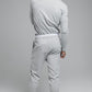 SikSilk L/S Turtle Neck Gym  - Grey Marl SS-19509