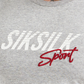 SikSilk Grey Marl Sports Muscle Fit T-Shirt SS-20113