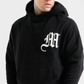 SIkSilk Messi Black Logo Overhead Hoodie SS-20983
