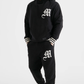 SIkSilk Messi Black Logo Overhead Hoodie SS-20983