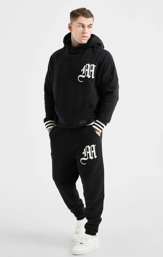 SikSilk Messi x SikSilk Black Logo Pant SS-20986