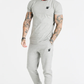 SikSilk Grey Essential Cuffed Jogger SS-21206