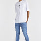 Messi X SikSilk Oversized Logo Tee - White SS-21332