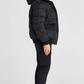 SikSilk Black Bomber Jacket SS-22510