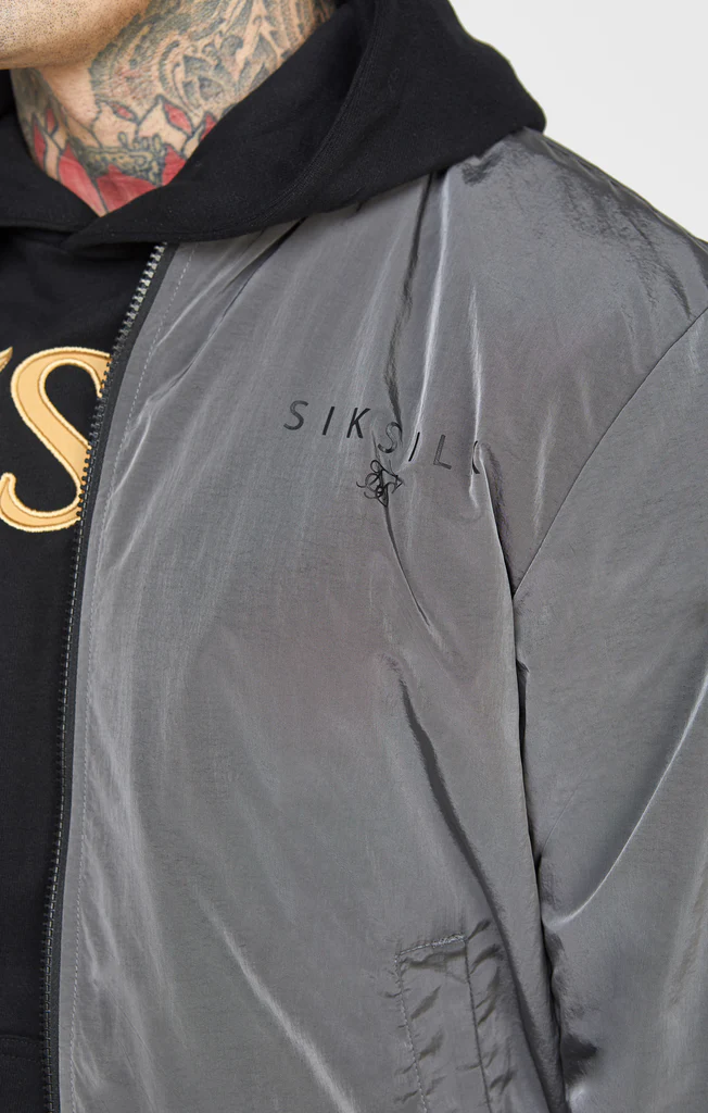 SikSilk Black Reversible Bomber SS-22611