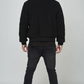 SikSilk Black Faux Fur Bomber Jacket