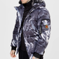 SikSilk Alpine Camo Bomber Jacket SS-23709