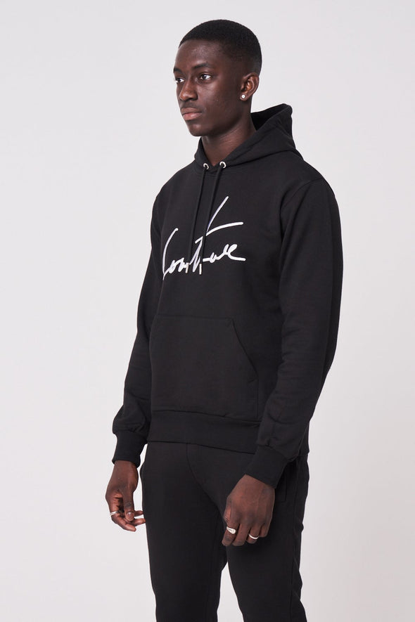 The Couture Club  Hood T- Black AW21MC01