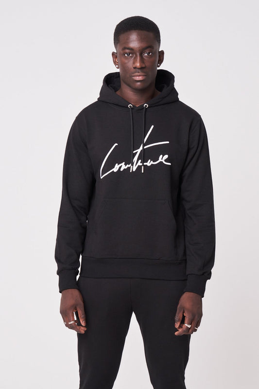 The Couture Club  Hood T- Black AW21MC01