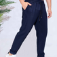 Chino Φόρμα OEM 10062 Σκούρο Μπλέ Loose fit
