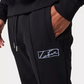The Couture Club Box Print Slim Fit Jogger - BLACK TCCM-123