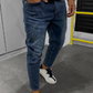 Jean Βlack Island 6358 Σκούρο Μπλέ Slim fit