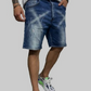 Βερμούδα Jean Denim Black Island 15193