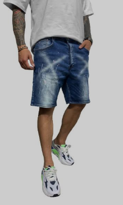 Βερμούδα Jean Denim Black Island 15193