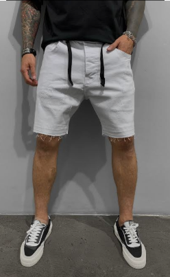 Βερμούδα Jean Denim ΟΕΜ 15244 Λευκό