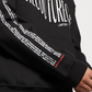 The Couture Club Oversized Front Print Hoodie Black TCCMAW22-119