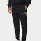 The Couture Club Box Print Slim Fit Jogger - BLACK TCCM-123