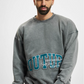 The Couture Club Varsity Puff Print Slim Fit - Acid Wash TCCMAW22-120