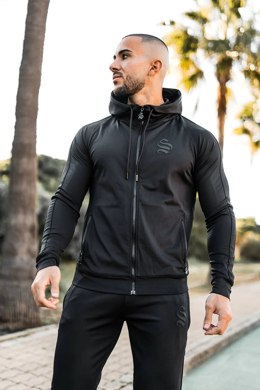 Sinners Attire Poly Tech Hoodie Black SIN 3110