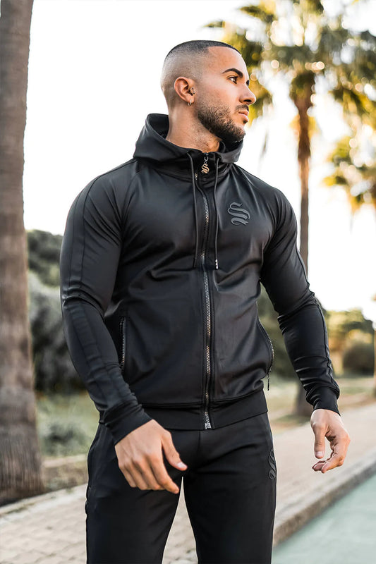 Sinners Attire Poly Tech Hoodie Black SIN 3110