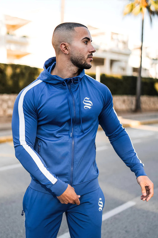 Sinners Attire Poly Tech Hoodie Cobalt  3116