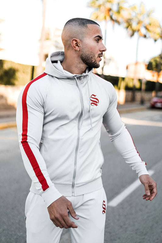 Sinners Attire Poly Tech Hoodie Silver 3114