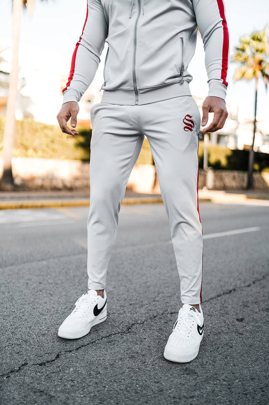 Sinners Attire Poly Tech Jogger Silver 3121
