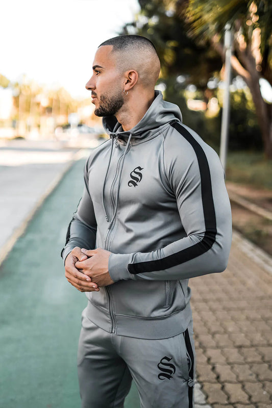 Sinners Attire Poly Tech Hoodie Steel Grey 3113