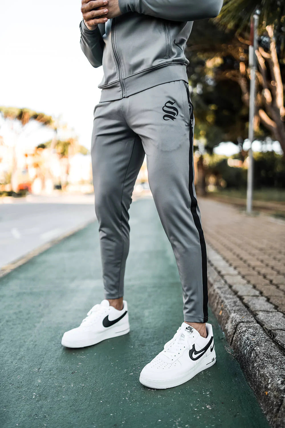 Sinners Attire Poly Tech Jogger Steel Grey 3120